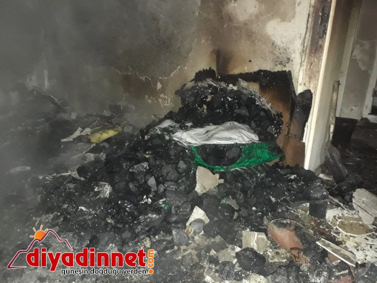 Ağrı da korkutan yangın3