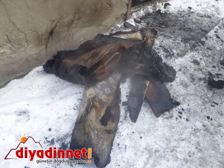 Ağrı da korkutan yangın4