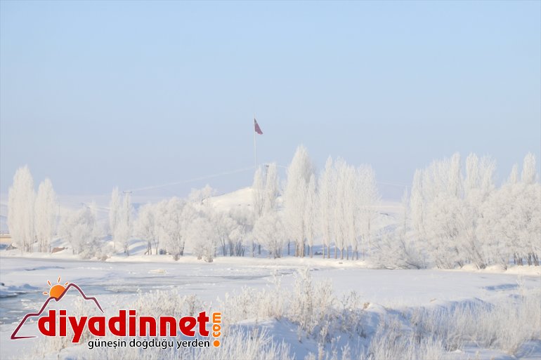 Ağrı da soğuk hava etkisini sürdürüyor12