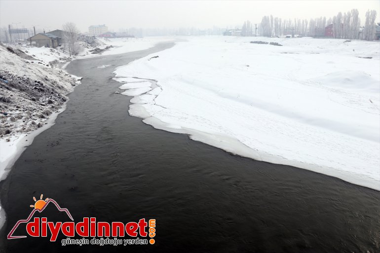 Ağrı da soğuk hava etkisini sürdürüyor15