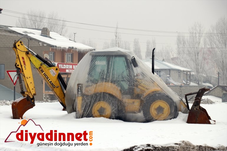 Ağrı da soğuk hava etkisini sürdürüyor10