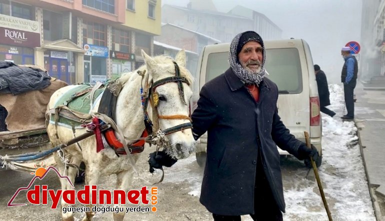 Ağrı da soğuk hava ve sis etkili oldu5