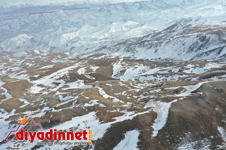 kar Ağrı ve Dağı Aras erimeye Dağları
