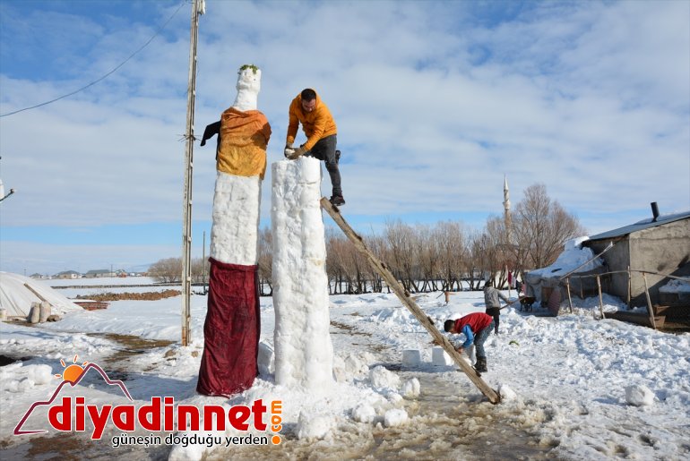 AĞRI yağışına 5 gelin kardeşler, sevinen metrelik damat Kar kardan ve yaptı - 2