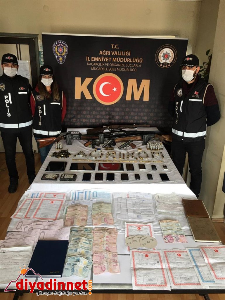 yakalandı merkezli tefecilik 18 şüpheli operasyonunda Ağrı 3