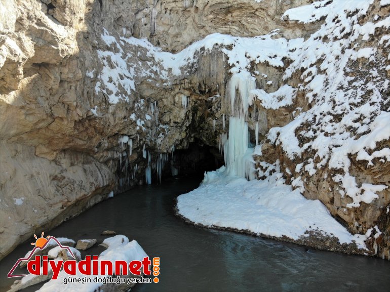 oluştu - AĞRI metreyi Murat buz sarkıtları Kanyonu
