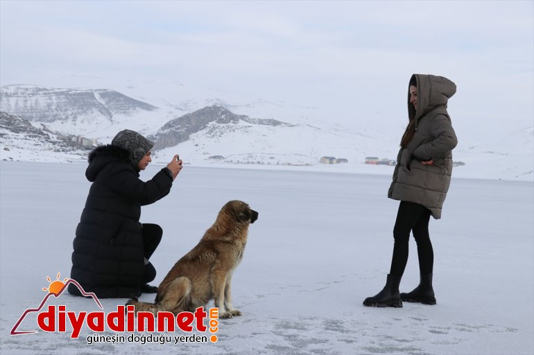 buz köyün - yüzeyinden Barajı