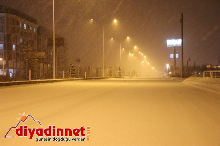 sürdürüyor yağışı kar etkisini - AĞRI Yoğun 2