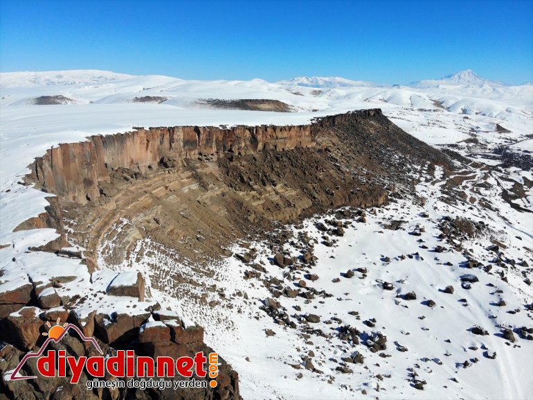 güzelliği kış Antik Ağrı