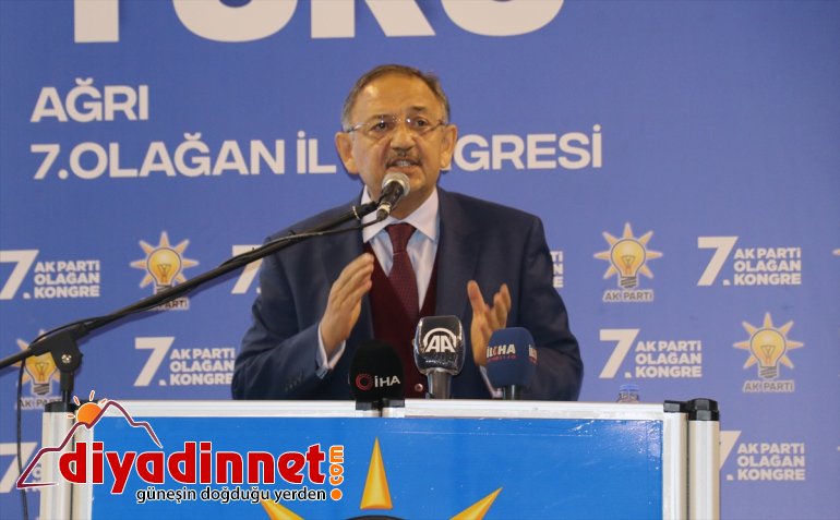 partisinin Parti Ağrı Yardımcısı Genel Özhaseki, AK konuştu: kongresinde Başkan 2