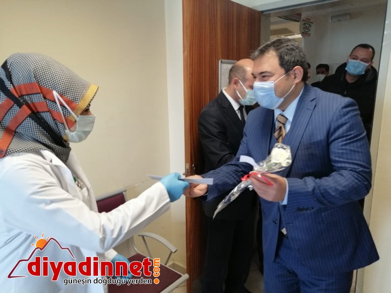 Diyadin Kaymakamı ve Belediye Başkan Vekili Balcı sağlık çalışanlarını unutmadı3