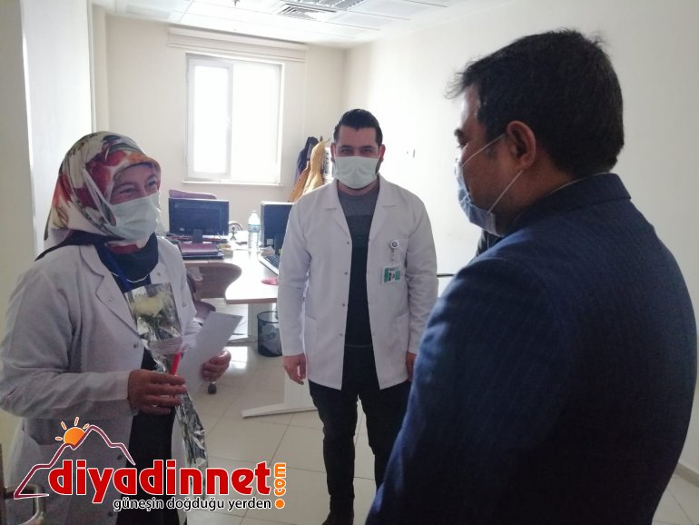 Diyadin Kaymakamı ve Belediye Başkan Vekili Balcı sağlık çalışanlarını unutmadı7