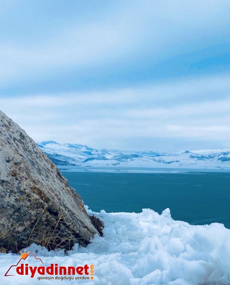Kısmen buz tutan Yazıcı Barajı fotoğraf tutkunlarının ilgi odağı oldu3