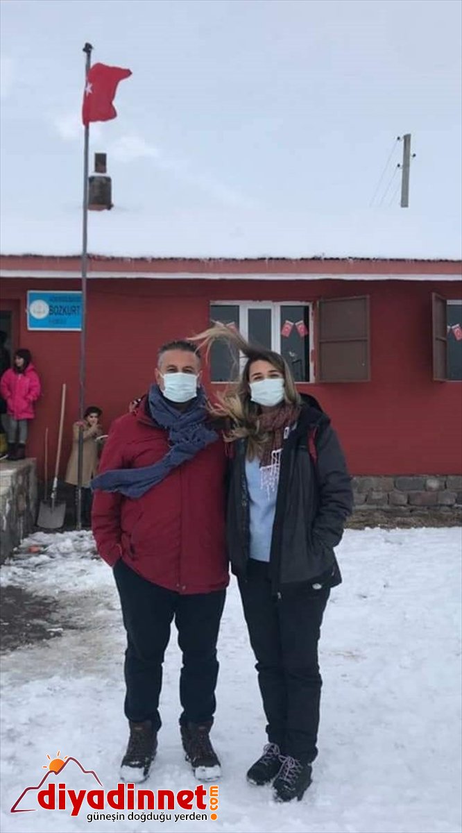 sevindiriyor Hayırsever dört gönderilen kışlık bir AĞRI çift, yurdun kıyafetlerle çocuklarını - köy yanından 6