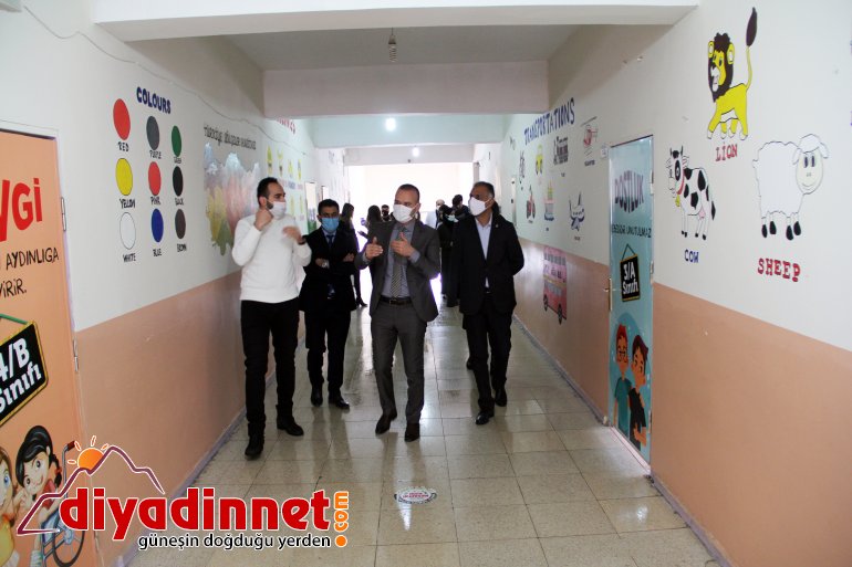 Ağrı Mehmet Şerafettin Yaltkaya İlkokulu dil sokağı açılışı1