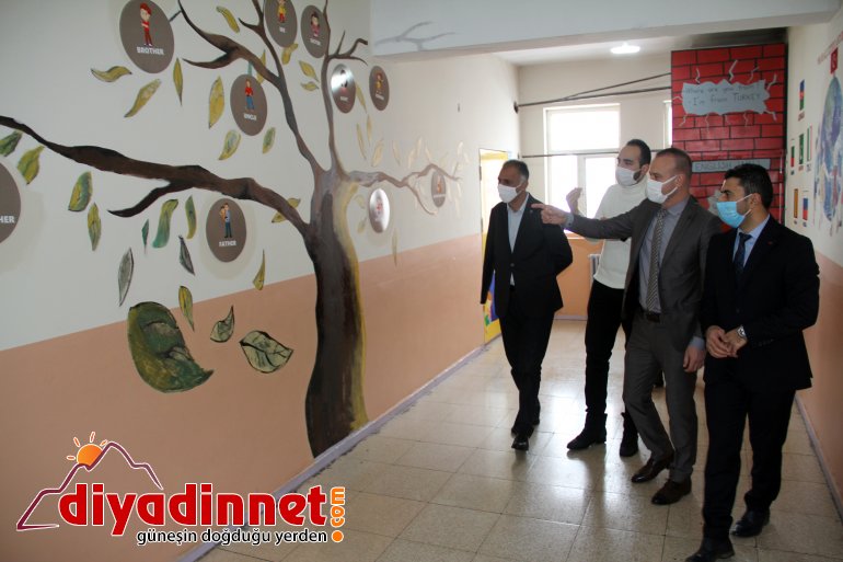 Ağrı Mehmet Şerafettin Yaltkaya İlkokulu dil sokağı açılışı2