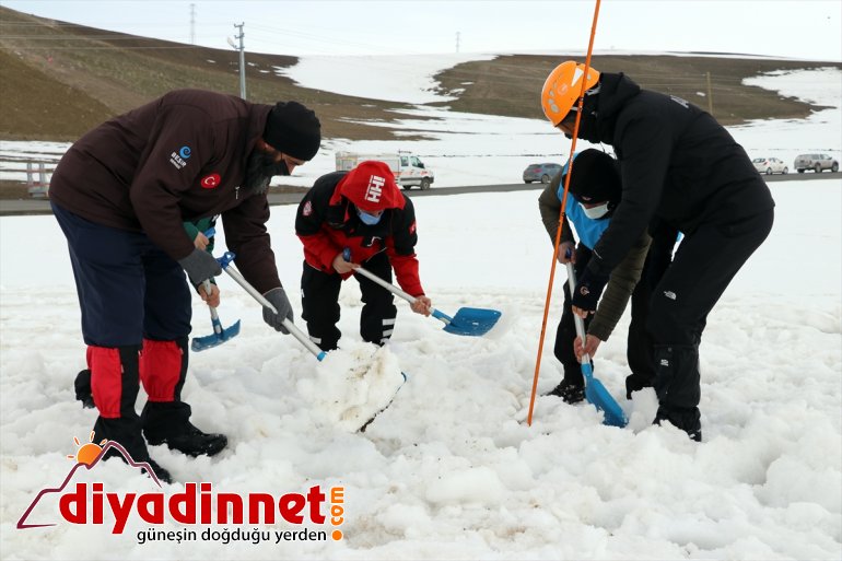 yapılan aratmadı çığ Ağrı