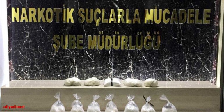 Bitlis'te 10 kilo 600 gram sentetik uyuşturucu bulundu