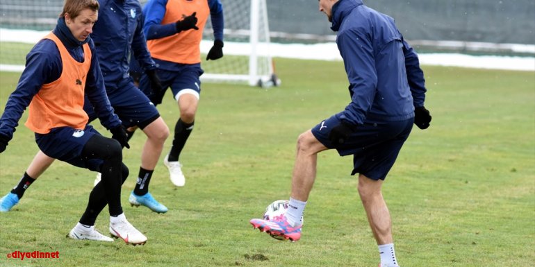 Büyükşehir Belediye Erzurumspor, Antalyaspor maçının hazırlıklarını sürdürdü