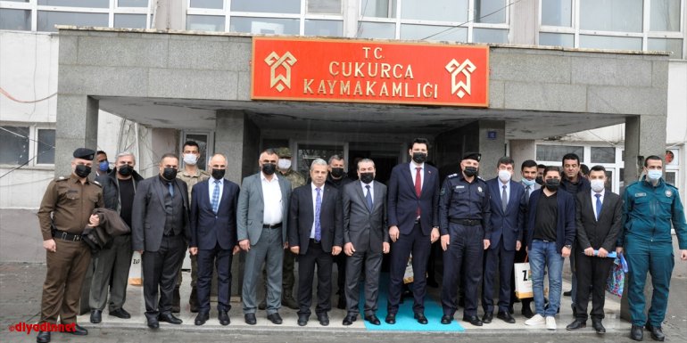 Çukurca Kaymakamı Öztürk, Irak heyetini kabul etti1