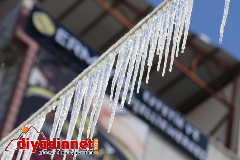 Doğu Anadolu da en düşük sıcaklık sıfırın altında dereceyle Erzurum ve Ağrı da ölçüldü3