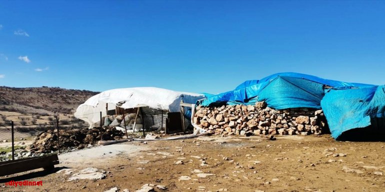 Elazığ'da etkili olan fırtına hayatı olumsuz etkiliyor