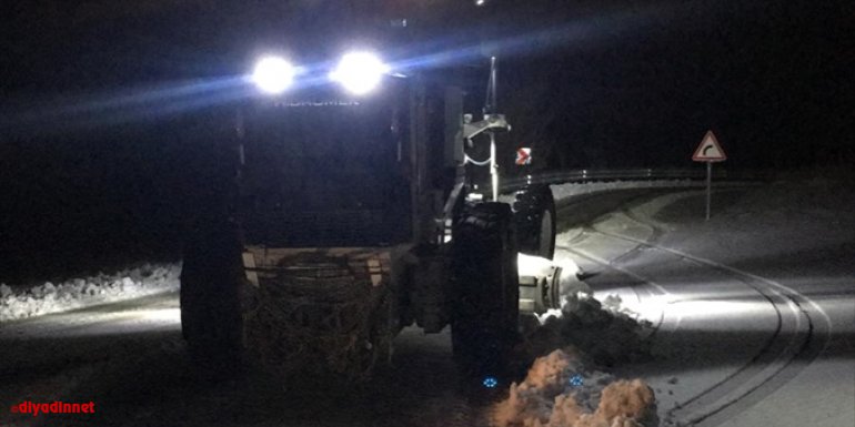Elazığ'da kar nedeniyle kapanan 11 köy yolu ulaşıma açıldı