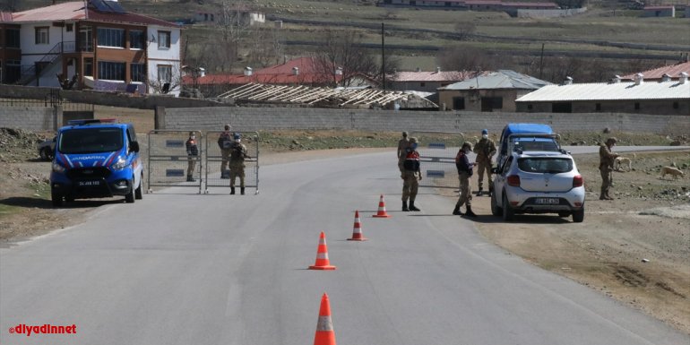 Erzincan'da bir köy karantinaya alındı