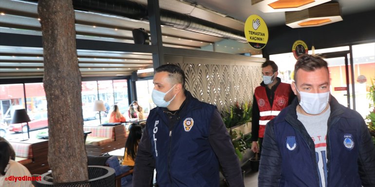 Erzincan'da hafta sonu Kovid-19 tedbirlerine uymayan 28 kişi ile 3 işletmeye para cezası kesildi