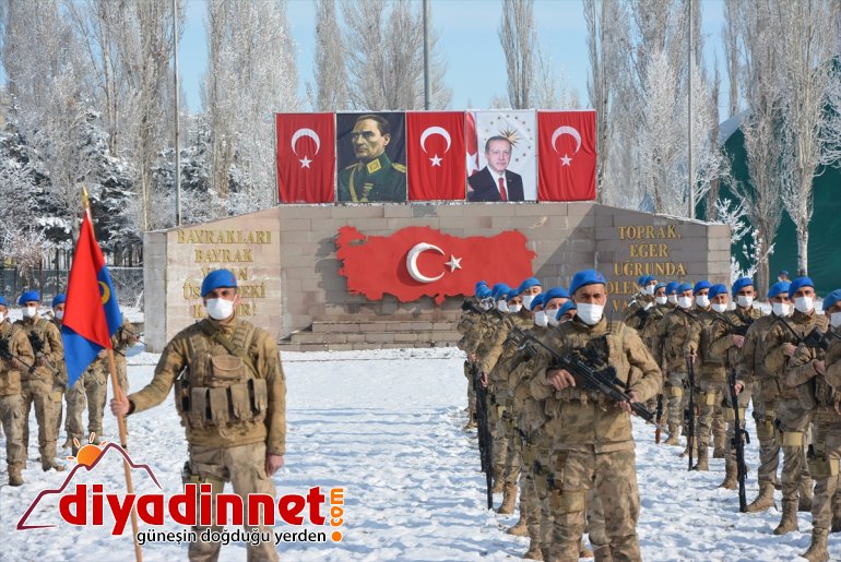 Kahraman komandolar Türk bayrakları ve dualarla Ağrı dan Suriye ye uğurlandı9