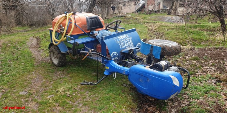 Kale'de çapa motoru devrildi: 1 yaralı