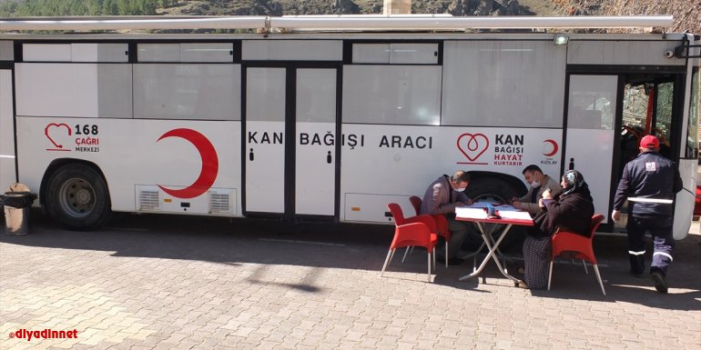 Keban'da 'Kan bağışı hayat kurtarır' kampanyasına destek