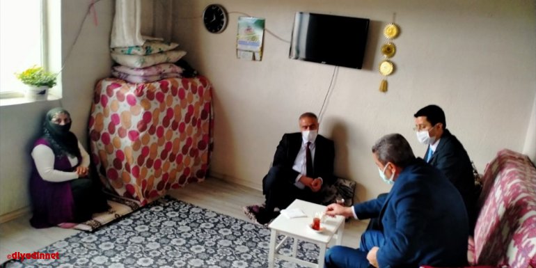 Korkut Kaymakamı Uzun ve Belediye Başkanı Pekbay