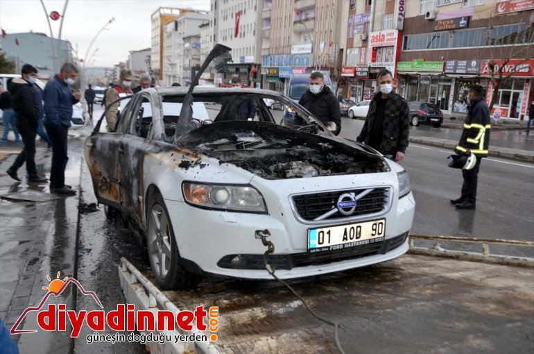 alev halindeyken kullanılamaz geldi alan park otomobil hale Muş