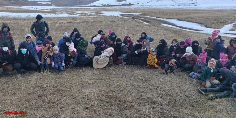 Van'da 59 düzensiz göçmen yakalandı