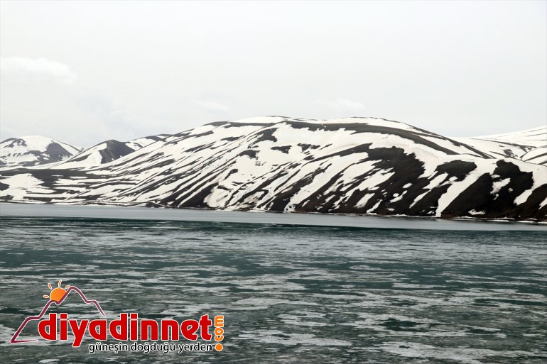 başladı harikası Gölü kaplı AĞRI Balık çözülmeye Buzla doğa - 8