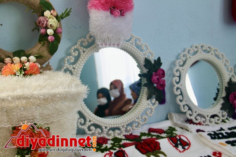 Ağrıda Geleneksel El Sanatları kursu gelinlik kızların çeyiz kapısı oldu5