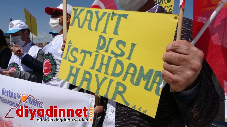 Ağrı da İşçi Bayram ı kutlandı4