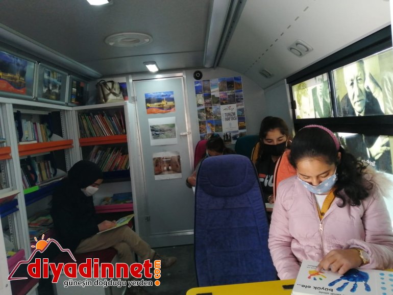 Ağrı da köy çocukları gezici kütüphane ile buluşturuldu4