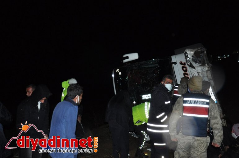 ağrı yolcu otobüsü sivas suşehri trafik kazası2