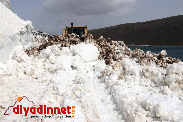 6 çevre Balık ile kapalı yolları olan aydır köy Gölü ulaşıma açıldı Ağrı