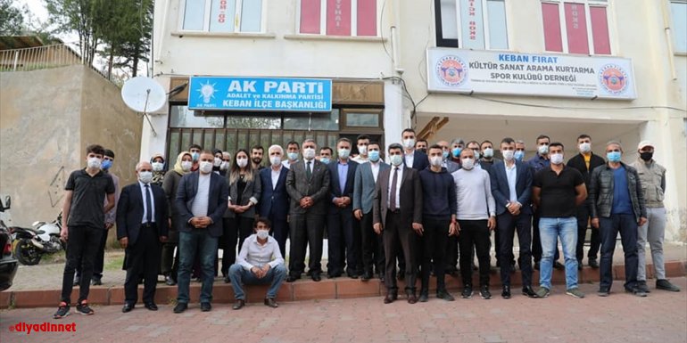 AK Parti Elazığ İl Başkanı Yıldırım Keban'da temaslarda bulundu