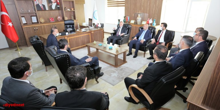 AK Parti Milletvekili Vahit Kiler, BEÜ Rektörlüğünü ziyaret etti