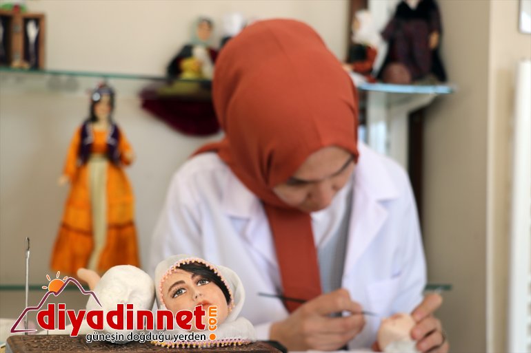 Anadolu kadınının asırlık giyim geleneğini kitre bebeklerle geleceğe taşıyor9