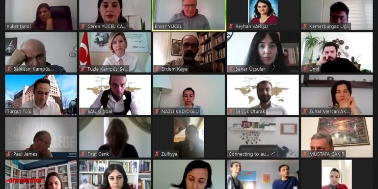 BAU Global Eğitim Semineri çevrim içi düzenlendi