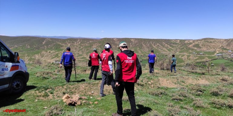 Bingöl'de kaybolan yaşlı adamı arama çalışmaları devam ediyor