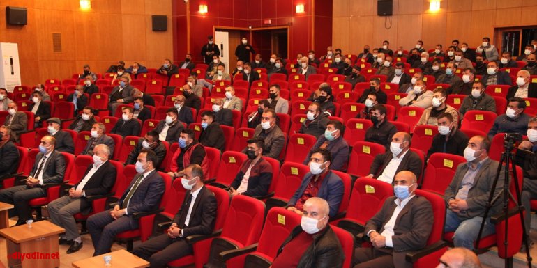 BİTLİS - Ahlatlı çiftçiler patates alımı konusunda bilgilendirildi1