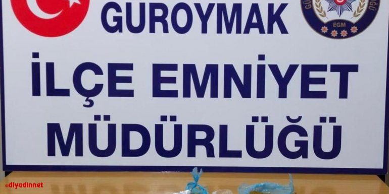 Bitlis'te uyuşturucu operasyonu