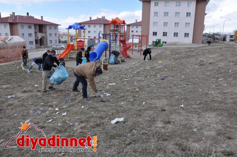 Diyadin de çöp toplama etkinliği düzenlendi5