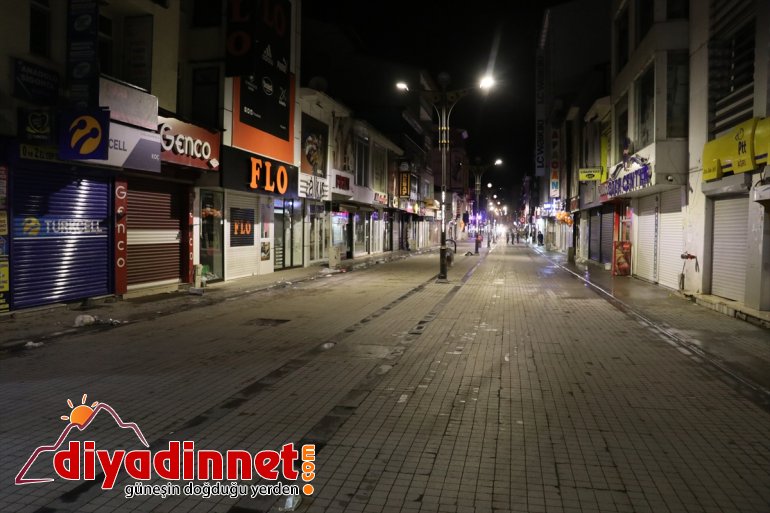 sessizliğe il 7 süreciyle büründü tam Doğu Anadolu Bölgesi